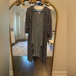 Lularoe long cardigan- size large